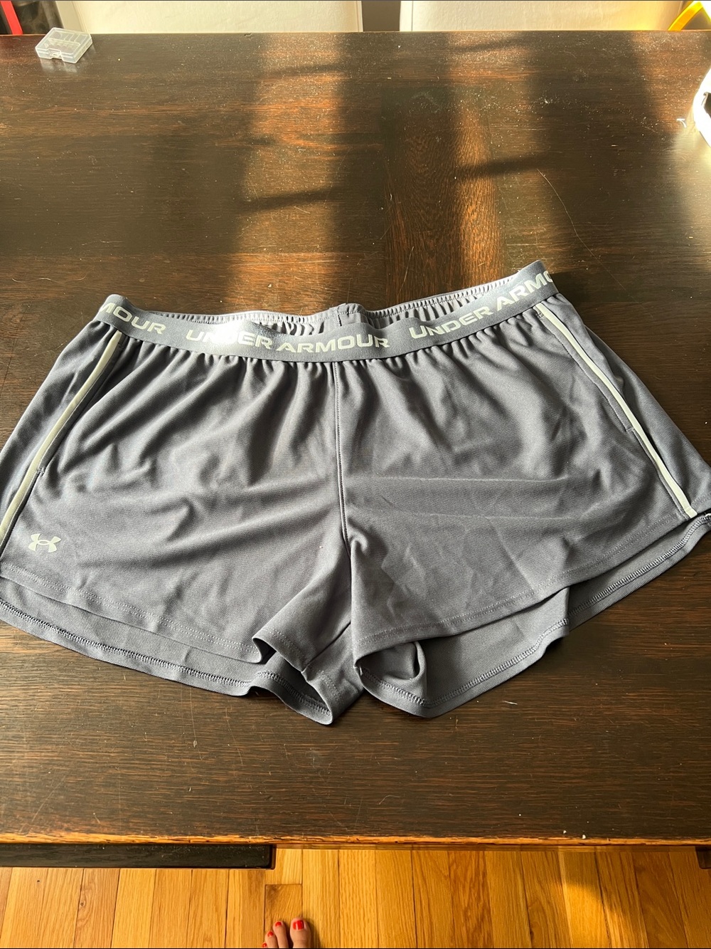 Under Armour Women's Athletic Running Shorts with Contrast Trim
